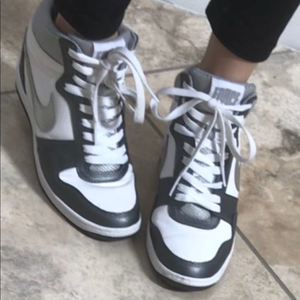 Nike heeled sneakers